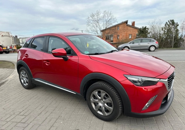 Mazda CX-3 cena 66900 przebieg: 103690, rok produkcji 2017 z Sędziszów Małopolski małe 301